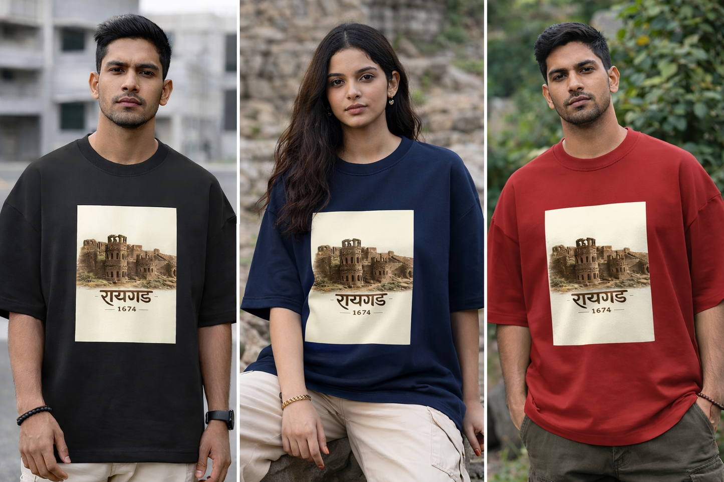 Raigad Heritage Oversized Tee